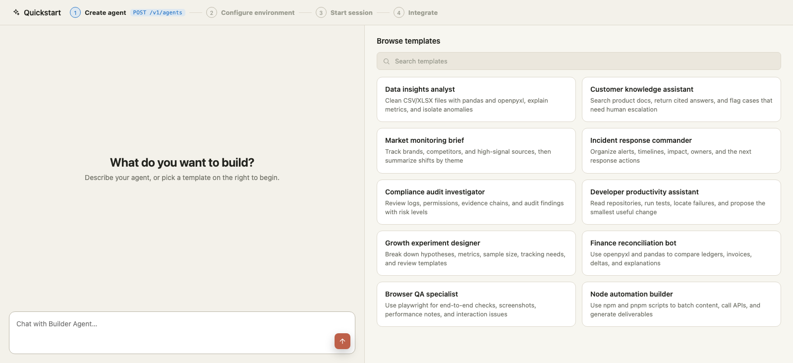 OpenMaple quickstart builder real console screenshot